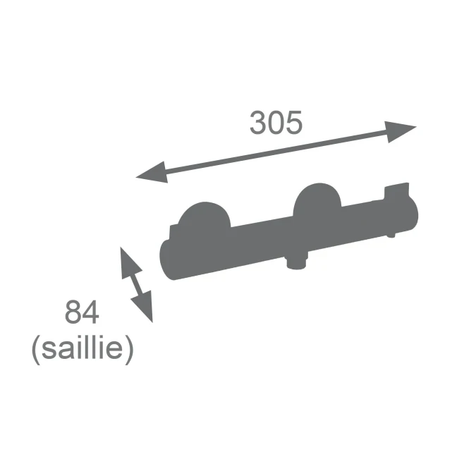 Thermostatique douche SFEROU
