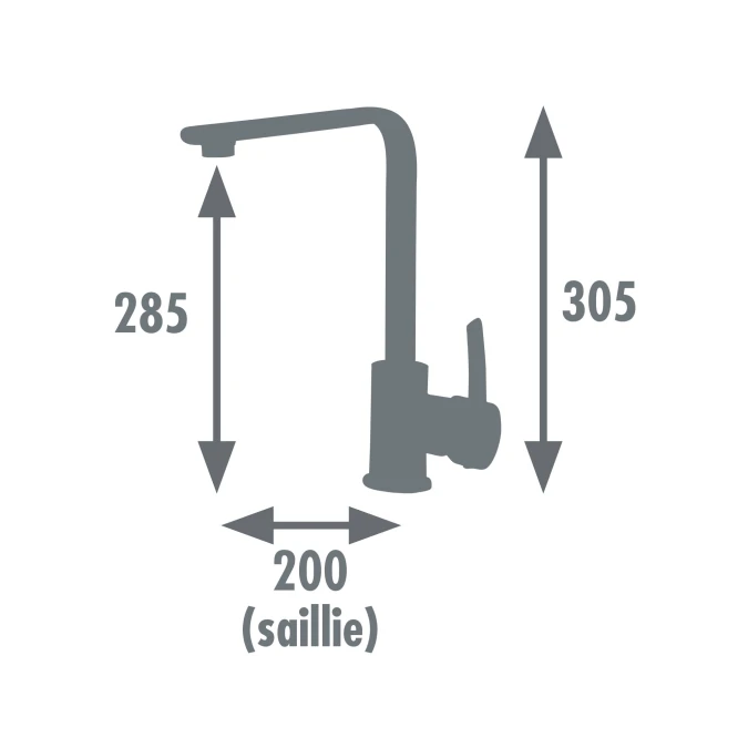 Mitigeur évier MAYMIO