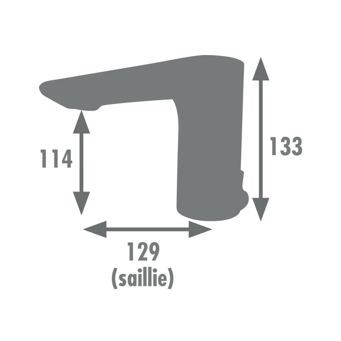 Mitigeur lavabo Infrarouge  NUUK