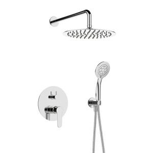 Colonne de douche murale à encastrer  WALL ROND