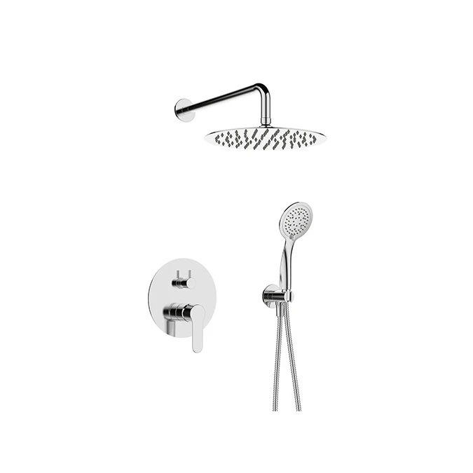 Colonne de douche murale à encastrer  WALL ROND