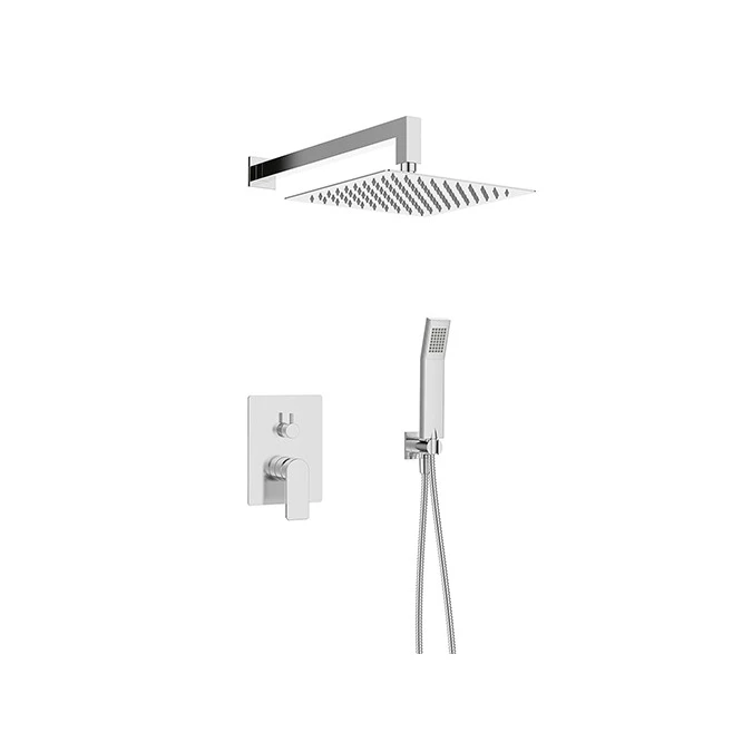 Colonne de douche murale à encastrer WALL CARRE