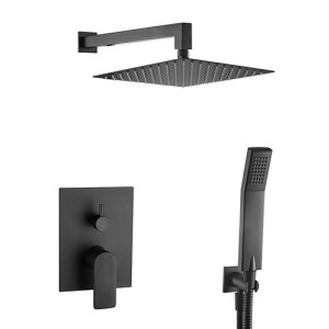 Colonne de douche murale à encastrer WALL CARRE