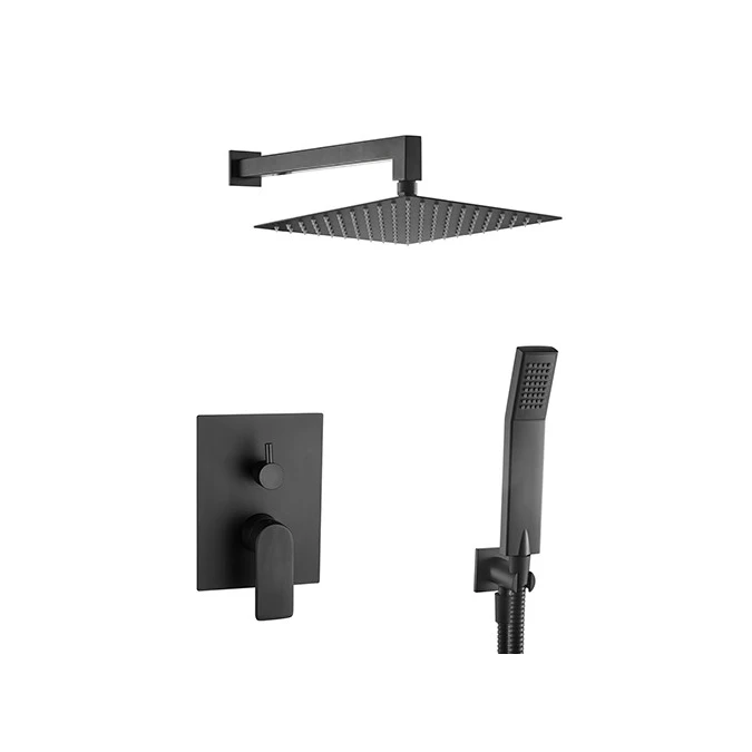 Colonne de douche murale à encastrer WALL CARRE