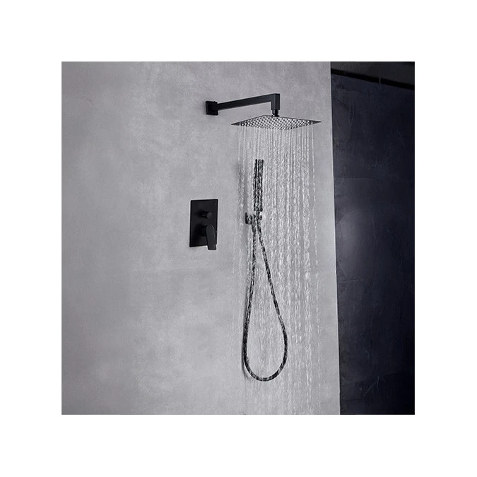 Colonne de douche murale à encastrer WALL CARRE