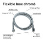 Flexible inox 1,50m