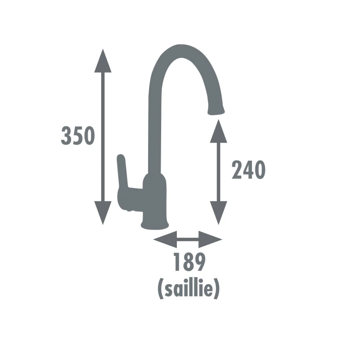 Mitigeur évier MOLEN