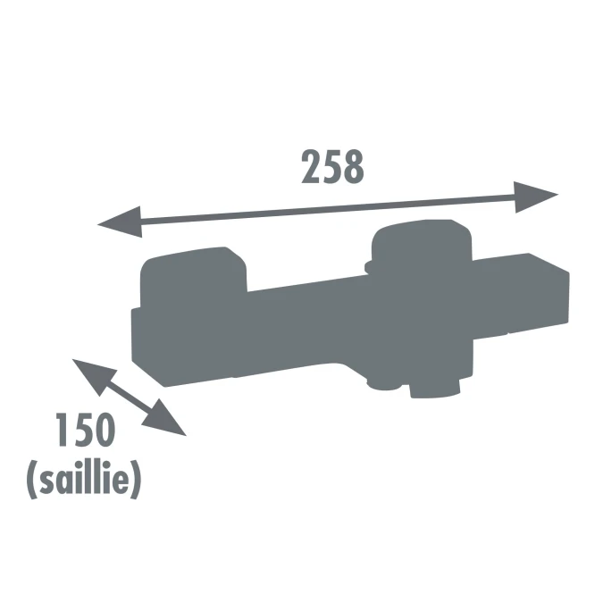 Seconde Chance - Mitigeur Thermostatique Bain-Douche NOTUS