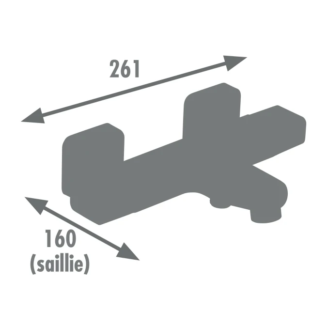 Seconde Chance - Mitigeur Thermostatique Bain-Douche KASAI