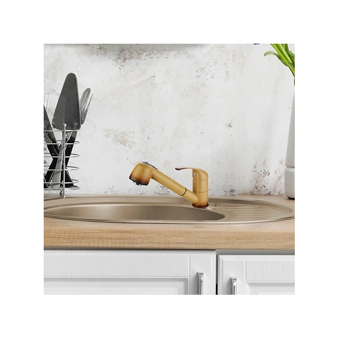 Mitigeur évier BAGO avec douchette extractible