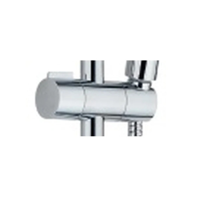 Curseur barre chromé