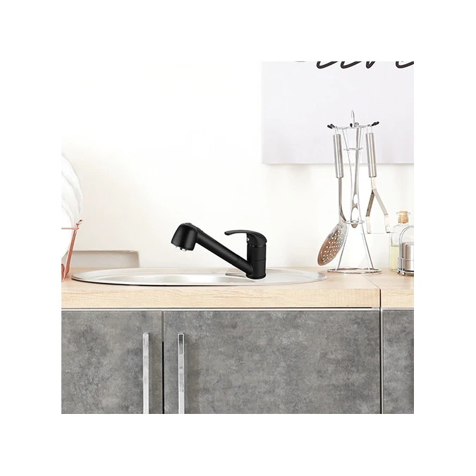 Mitigeur évier BAGO avec douchette extractible