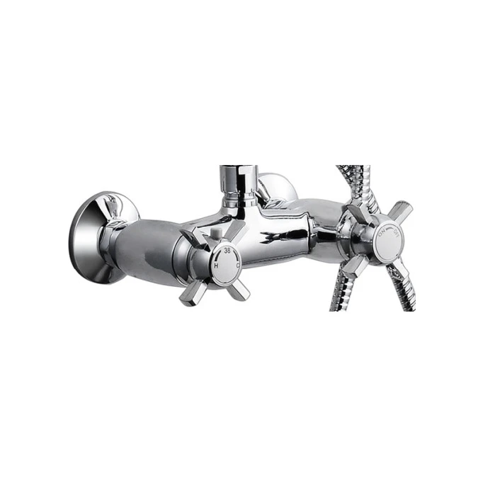 Thermostatique complet RETRO chromé