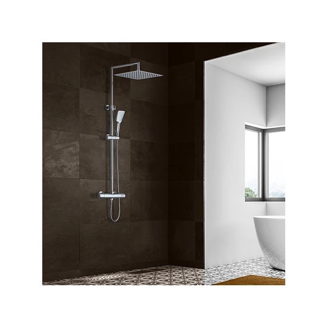 Tête de douche AKAME carrée NF