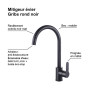 Mitigeur évier rond GRIBS RAPIDFIX - Fixation par le dessus