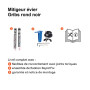 Mitigeur évier rond GRIBS RAPIDFIX - Fixation par le dessus