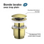 Bonde lavabo clic-clac NF