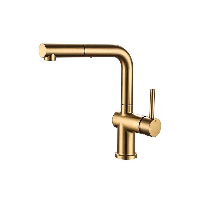 Mitigeur évier CARRÉ avec douchette extractible