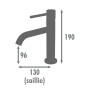 Mitigeur lavabo SCRIPY