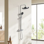 Colonne de douche thermostatique CONCAVE
