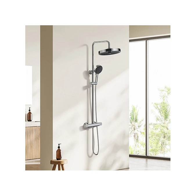 Colonne de douche thermostatique CONCAVE