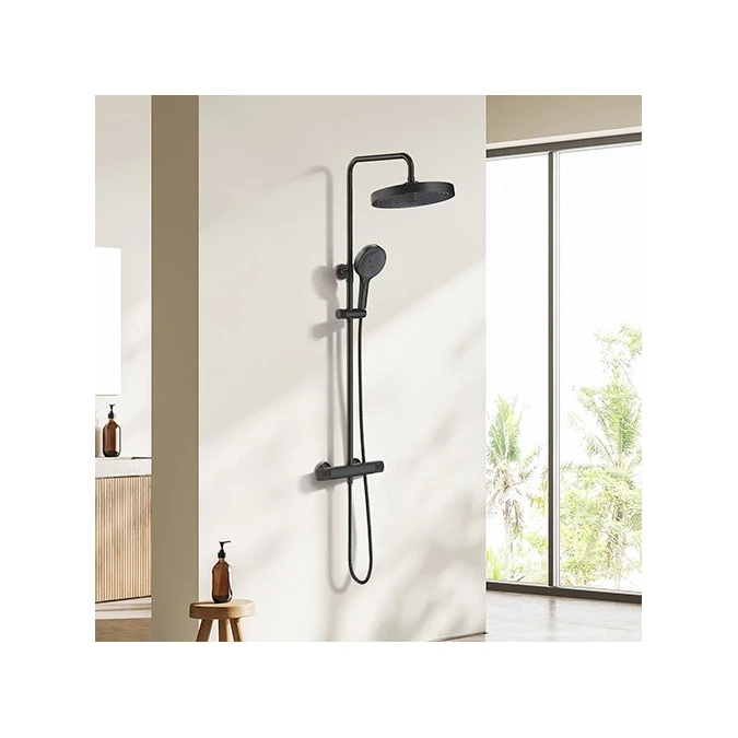 Colonne de douche thermostatique CONCAVE