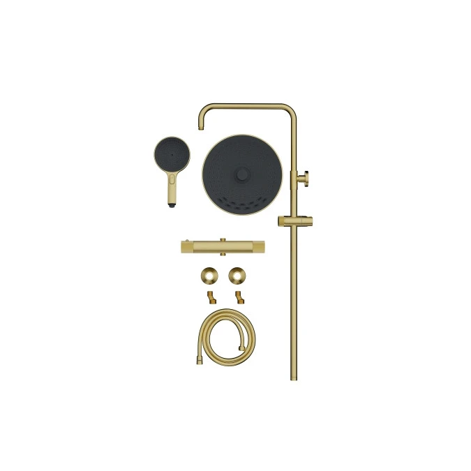 Colonne de douche thermostatique CONCAVE