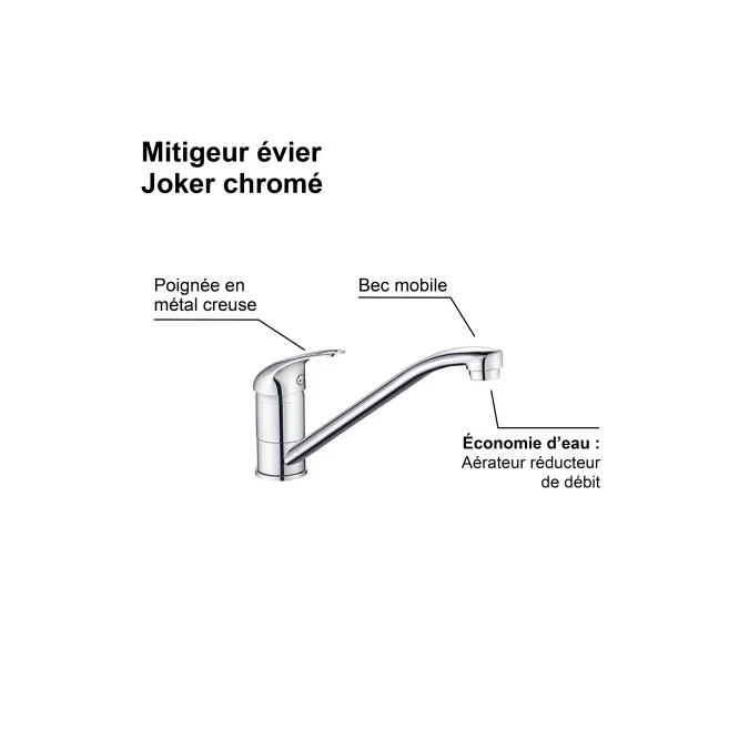 Mitigeur évier JOKER