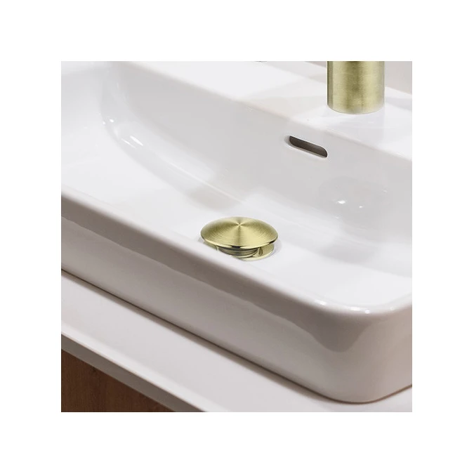 Bonde de lavabo à écoulement libre