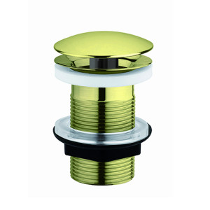 Bonde de lavabo à écoulement libre - Spécial plan de travail épais