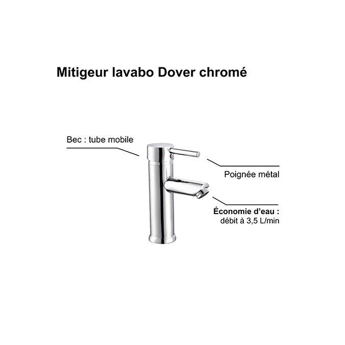 Mitigeur lavabo DOVER