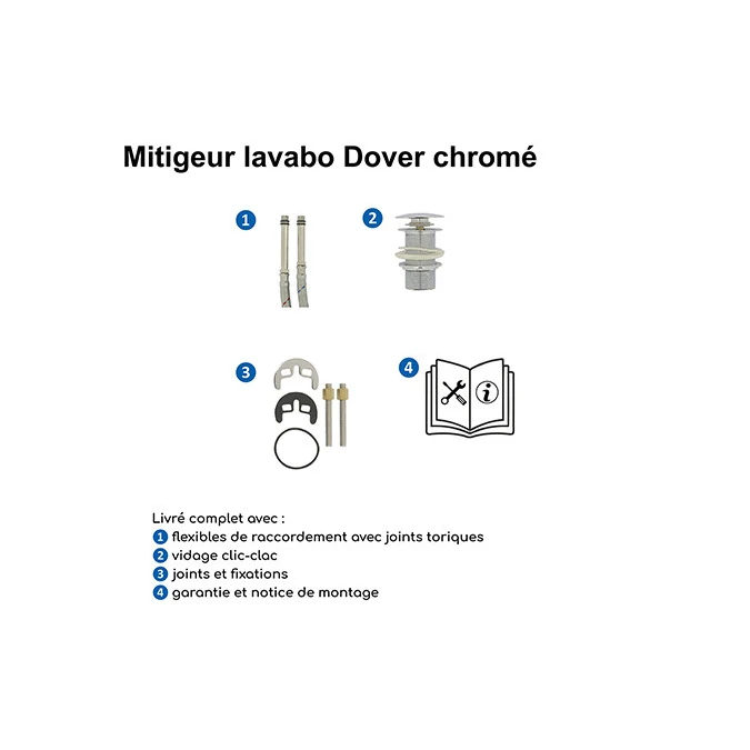 Mitigeur lavabo DOVER