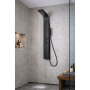 Colonne de douche hydromassante ALUMINIUM