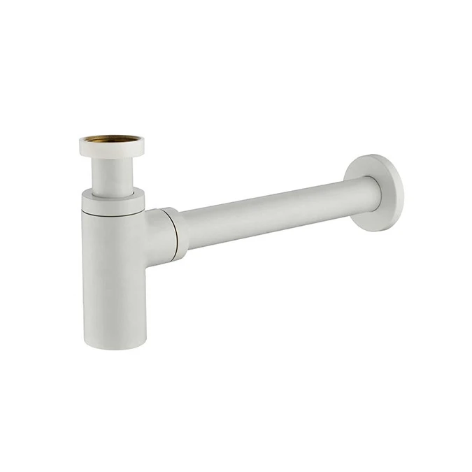 Siphon lavabo apparent réglable