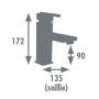 Seconde Chance - Mitigeur lavabo GERZAT MEDIUM