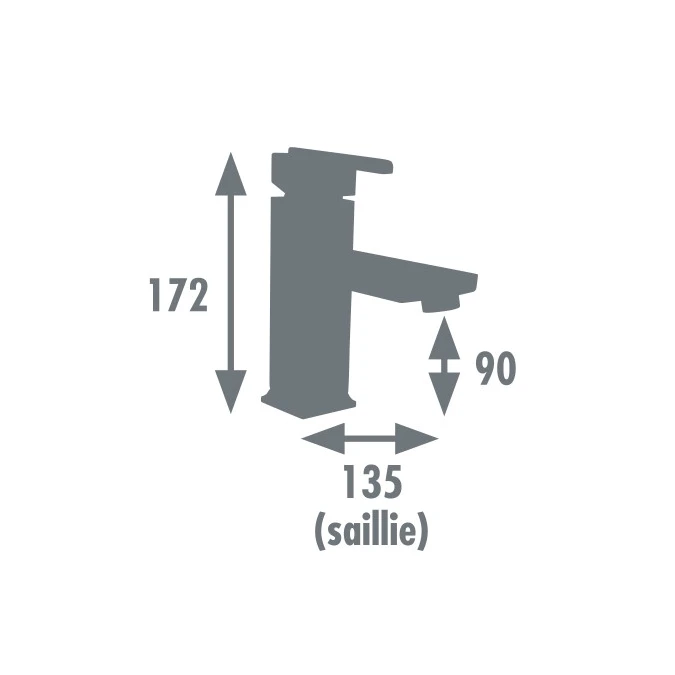 Seconde Chance - Mitigeur lavabo GERZAT MEDIUM