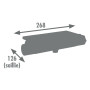 Seconde Chance - Thermostatique douche NESSY TABLETTE