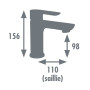 Seconde Chance - Mitigeur lavabo GREY