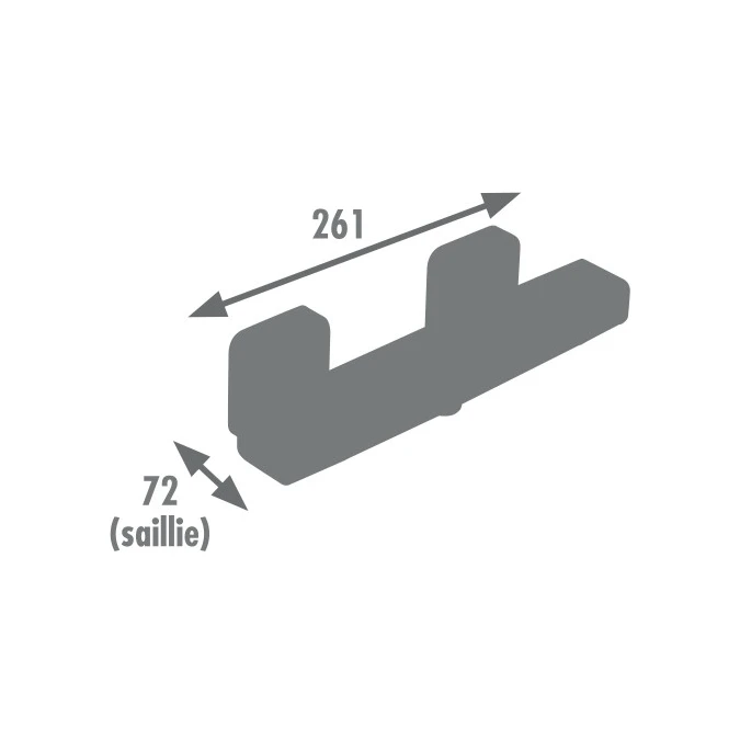 Seconde Chance - Thermostatique douche KASAI