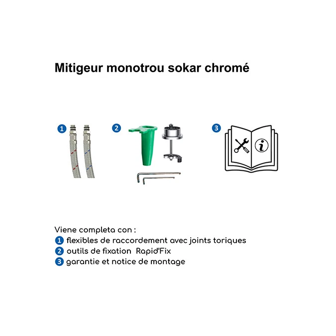 Mitigeur bain-douche EDINBURGH MONOTROU