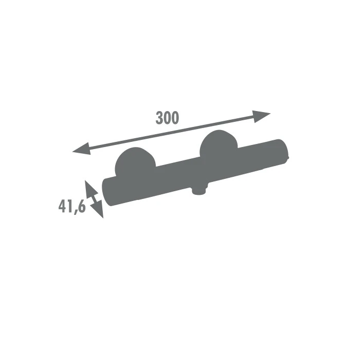 Thermostatique douche AKILA