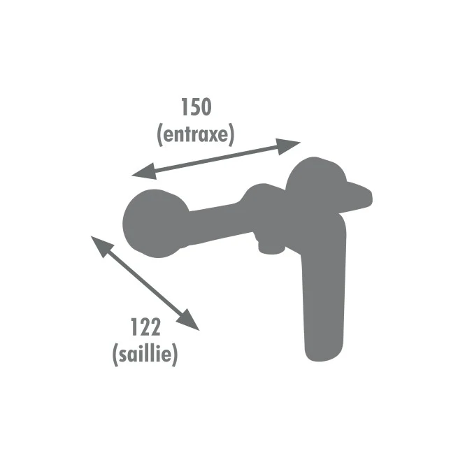 Mitigeur douche OPHIR