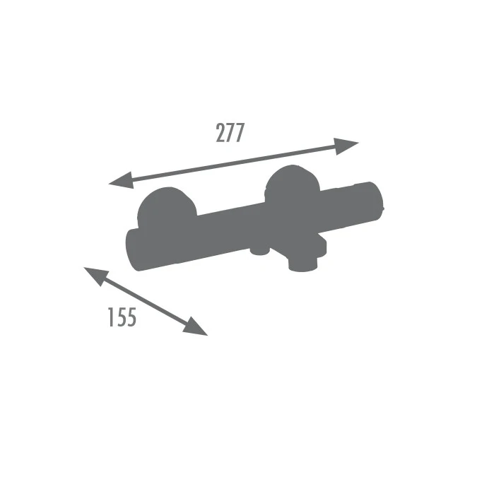Thermostatique bain douche DOMA