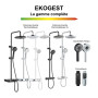 Colonne de douche thermostatique EKOGEST