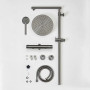 Colonne de douche thermostatique GRAFITO