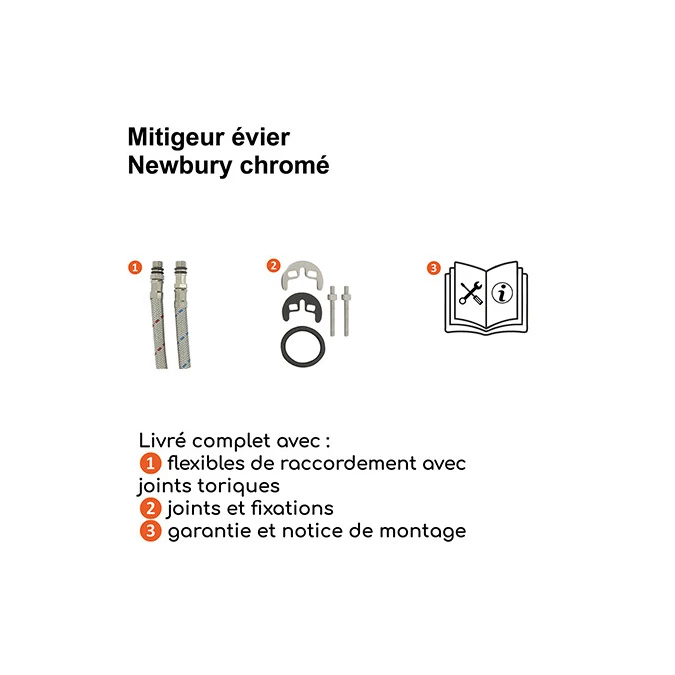 Mitigeur évier NEWBURY