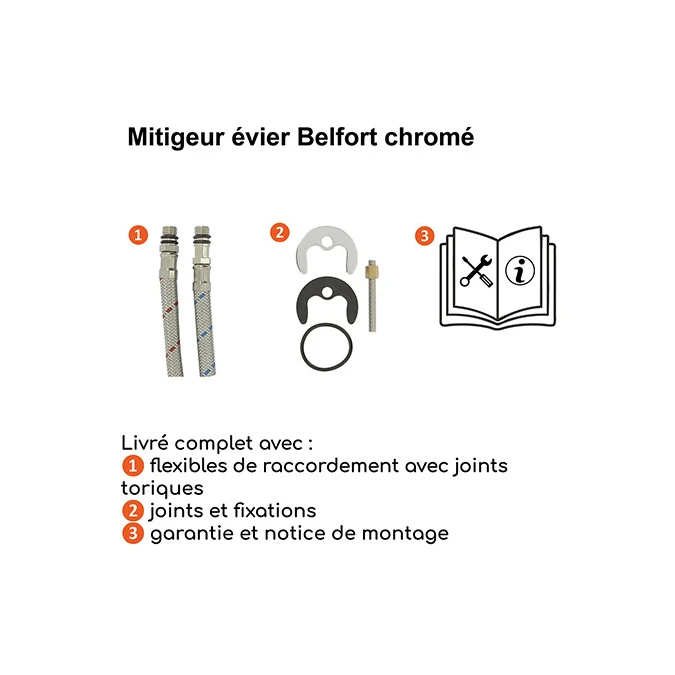 Mitigeur évier BELFORT
