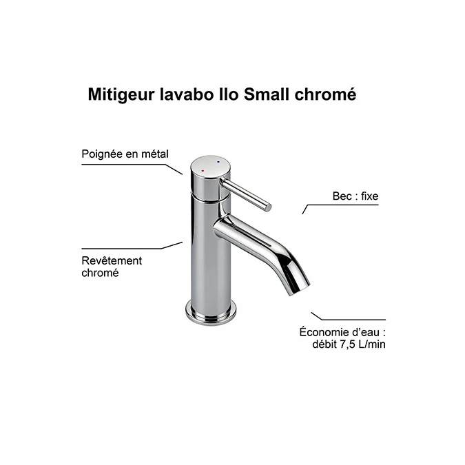 Mitigeur lavabo ILO SMALL