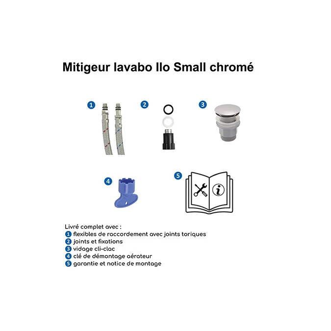 Mitigeur lavabo ILO SMALL