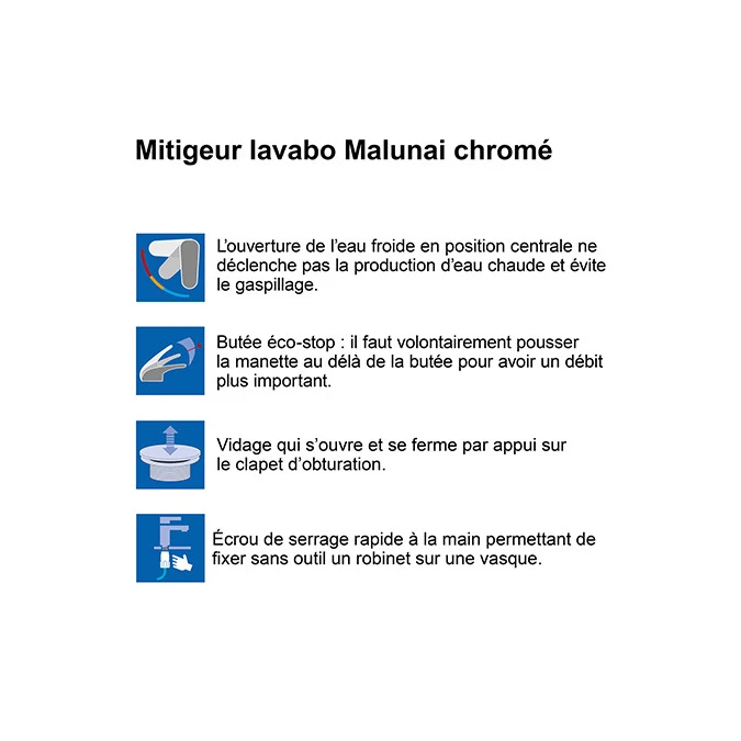 Mitigeur évier SOKAR RAPIDFIX BAS